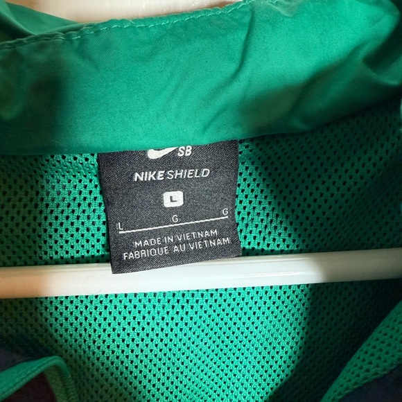 Nike Teal and Charcoal Windbreaker Men’s Size Large - Picture 7 of 8